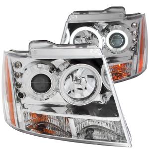 Anzo USA - Anzo USA Projector Headlight Set w/Halo 111108 - Image 1