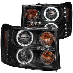 Anzo USA - Anzo USA Projector Headlight Set w/Halo 111125 - Image 1