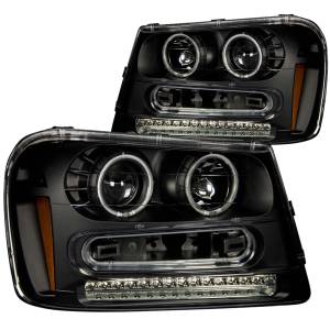 Anzo USA - Anzo USA Projector Headlight Set w/Halo 111127 - Image 1