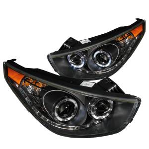 Anzo USA - Anzo USA Projector Headlight Set w/2 Halos 111260 - Image 1