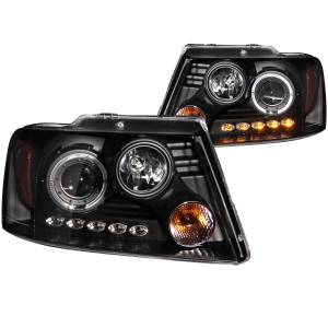 Anzo USA - Anzo USA Projector Headlight Set w/Halo 111028 - Image 1