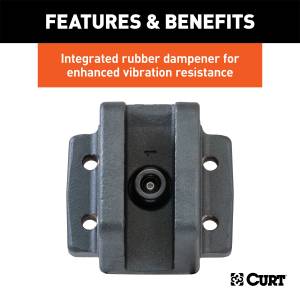 CURT - CURT Adjustable Pintle Mount 45950 - Image 5