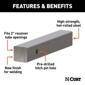 CURT - CURT Hitch Bar 49530 - Image 2