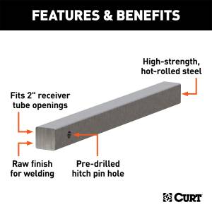 CURT - CURT Hitch Bar 49536 - Image 2