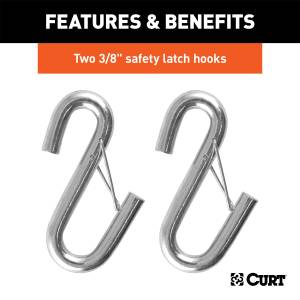 CURT - CURT Nylon Coated Safety Cable 80136 - Image 4