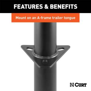 CURT - CURT A-Frame Tongue Jack 28255 - Image 3