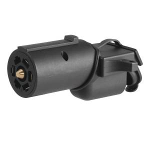 CURT - CURT 7-Way Round RV To 5-Way Flat Adapter 57725 - Image 1