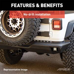 ARIES - ARIES TrailChaser Rear Bumper 2082080 - Image 8