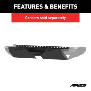 ARIES - ARIES TrailChaser Rear Bumper Center Section 2081025 - Image 5