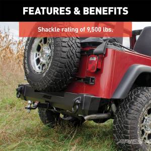 ARIES - ARIES TrailCrusher Rear Bumper 2157001 - Image 5