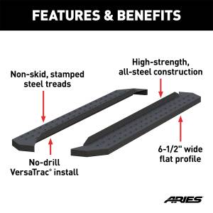 ARIES - ARIES RidgeStep Commercial Running Boards C2875 - Image 2