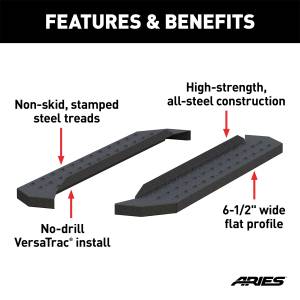 ARIES - ARIES RidgeStep Commercial Running Boards C2853 - Image 2