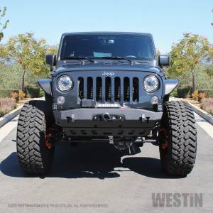 Westin - Westin WJ2 Stubby Front Bumper w/Bull Bar 59-80005 - Image 10