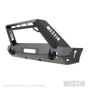 Westin - Westin WJ2 Stubby Front Bumper w/LED Light Bar Mount 59-80025 - Image 2