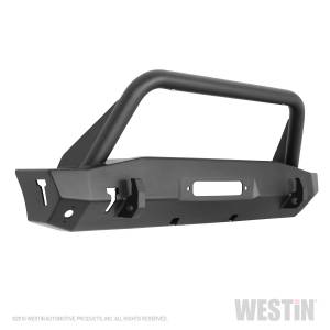 Westin - Westin WJ2 Stubby Front Bumper w/Bull Bar 59-80015 - Image 2