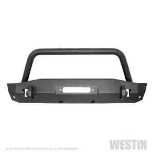 Westin - Westin WJ2 Stubby Front Bumper w/Bull Bar 59-80015 - Image 3