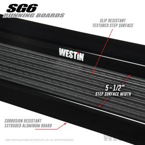 Westin - Westin SG6 Running Boards 27-64715 - Image 3