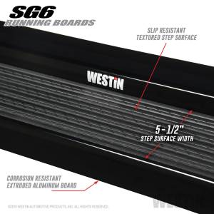 Westin - Westin SG6 Running Boards 27-64725 - Image 3