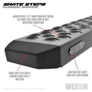 Westin - Westin Grate Steps Running Boards 27-74715 - Image 3