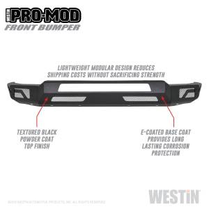 Westin - Westin Pro-Mod Front Bumper 58-41075 - Image 1