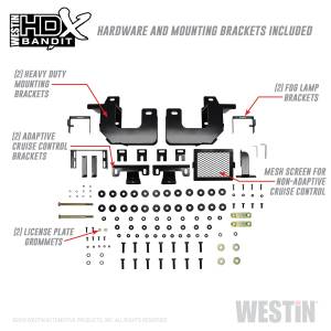 Westin - Westin HDX Bandit Front Bumper 58-31105 - Image 5