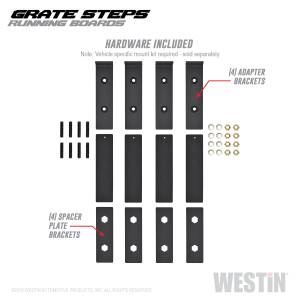 Westin - Westin Grate Steps Running Boards 27-74705 - Image 4