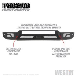 Westin - Westin Pro-Mod Front Bumper 58-41045 - Image 3