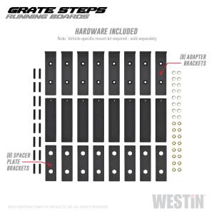 Westin - Westin Grate Steps Running Boards 27-74725 - Image 4