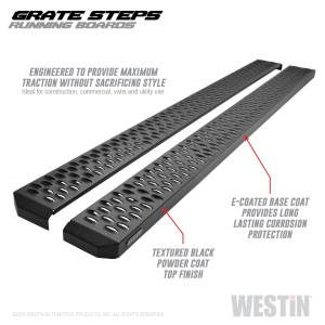 Westin - Westin Grate Steps Running Boards 27-74735 - Image 1