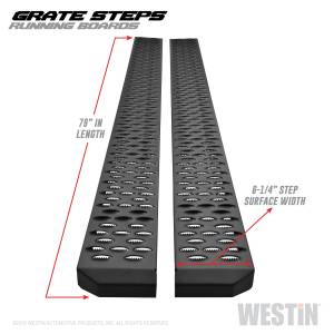 Westin - Westin Grate Steps Running Boards 27-74735 - Image 2