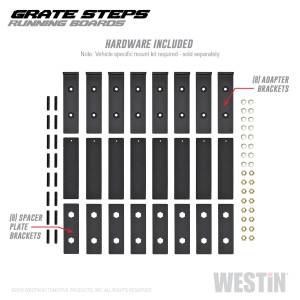 Westin - Westin Grate Steps Running Boards 27-74735 - Image 4