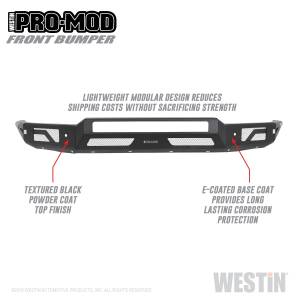 Westin - Westin Pro-Mod Front Bumper 58-41165 - Image 3