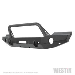 Westin - Westin WJ2 Full Width Front Bumper w/Bull Bar 59-80045 - Image 1