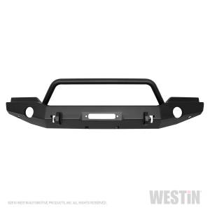 Westin - Westin WJ2 Full Width Front Bumper w/Bull Bar 59-80045 - Image 3