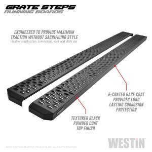 Westin - Westin Grate Steps Running Boards 27-74755 - Image 1