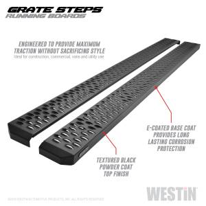 Westin - Westin Grate Steps Running Boards 27-74765 - Image 1