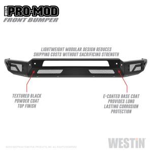 Westin - Westin Pro-Mod Front Bumper 58-41195 - Image 1