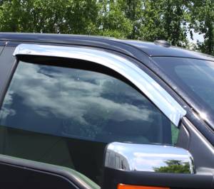 Auto Ventshade - Auto Ventshade Chrome Ventvisor Deflector 2 pc. 682956 - Image 2