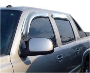 Auto Ventshade - Auto Ventshade Chrome Ventvisor Deflector 4 pc. 684355 - Image 2