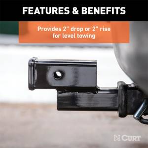 CURT - CURT Receiver Hitch Adapter 45797 - Image 4