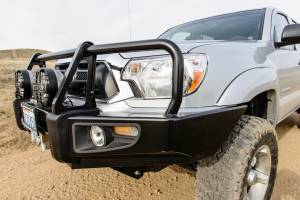 ARB 4x4 Accessories - ARB 4x4 Accessories Front Deluxe Bull Bar Winch Mount Bumper 3423140 - Image 6