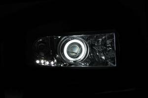 Anzo USA - Anzo USA Projector Headlight Set w/Halo 111056 - Image 3