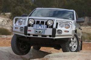 ARB 4x4 Accessories - ARB 4x4 Accessories Front Deluxe Bull Bar Winch Mount Bumper 3450130 - Image 3