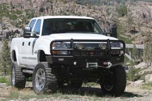 ARB 4x4 Accessories - ARB 4x4 Accessories Front Deluxe Bull Bar Winch Mount Bumper 3462020 - Image 2