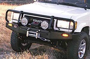 ARB 4x4 Accessories - ARB 4x4 Accessories Front Deluxe Bull Bar Winch Mount Bumper 3444050 - Image 2