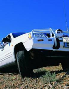 ARB 4x4 Accessories - ARB 4x4 Accessories Front Deluxe Bull Bar Winch Mount Bumper 3450100 - Image 2