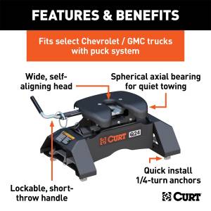 CURT - CURT Q24 Fifth Wheel Hitch 16095 - Image 2