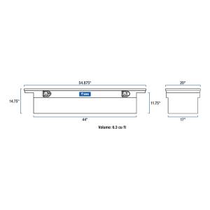 UWS - UWS 54 in. Crossover Truck Tool Box EC10101 - Image 9