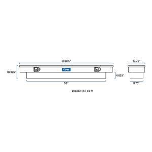 UWS - UWS 60 in. Slim-Line Crossover Truck Tool Box EC10252 - Image 9