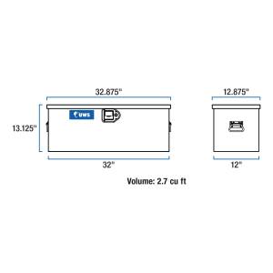 UWS - UWS ATV Storage Box ATV-BLK - Image 3